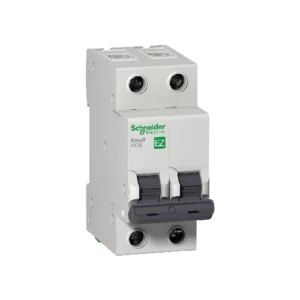 Interruptor termomagnético Easy9 Riel 2P 20A 4,5kA curva C - EZ9F34220